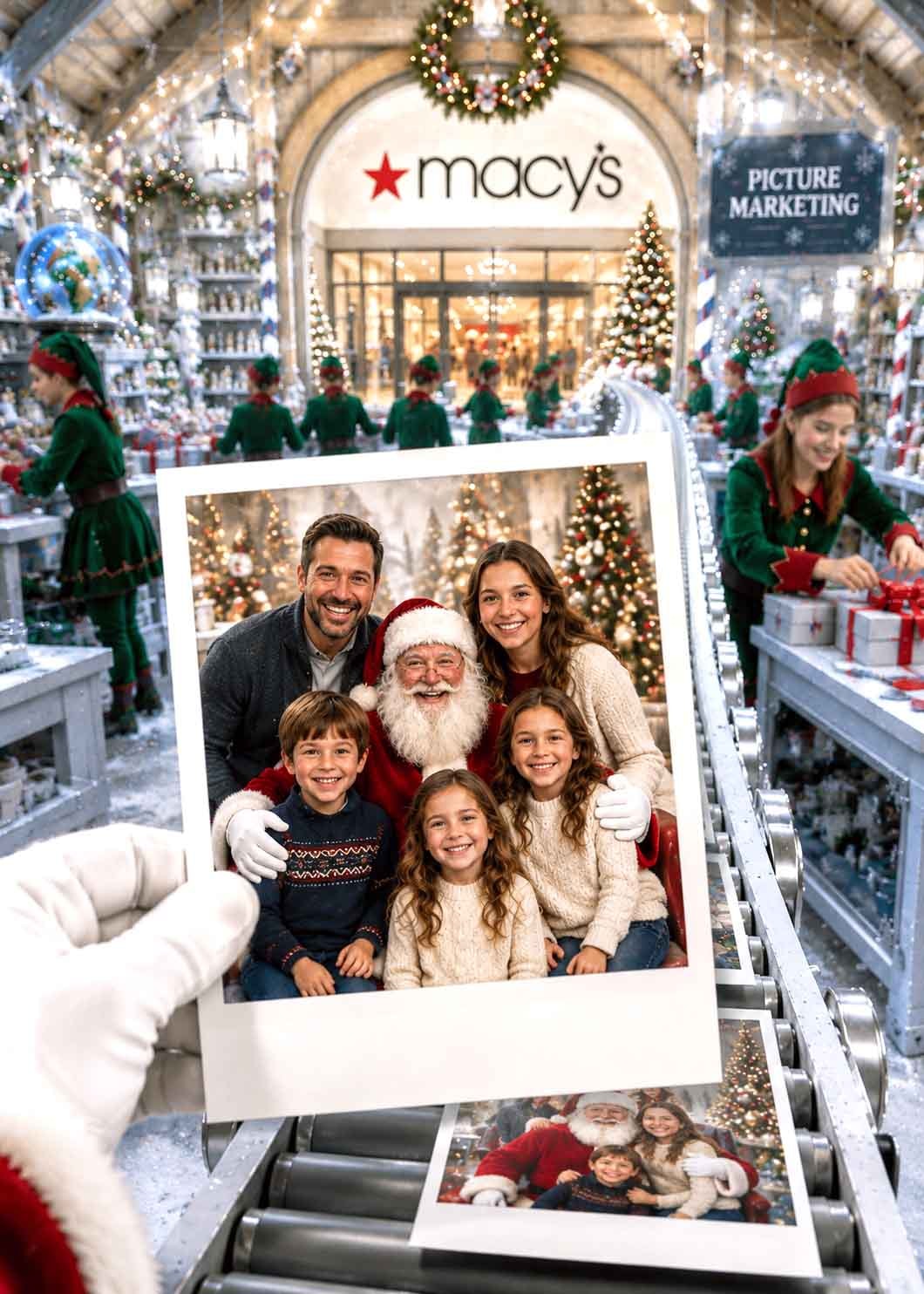 Family holiday photo